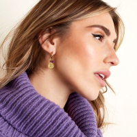 Snake oorbellen zilver