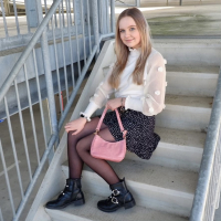 Trendy 90's tas roze