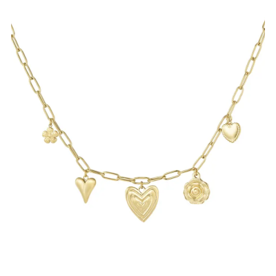 Heartfelt Charms Ketting