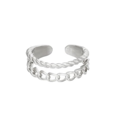 Ring eindeloze liefde - Zilver