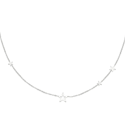 Ster ketting - Zilver