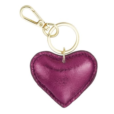 Anne Fleur sleutelhanger hart Roze 