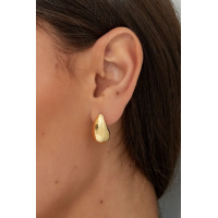 Druppel oorbellen mini - zilver