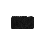 Gebreide hoofdwarmer basic - zwart