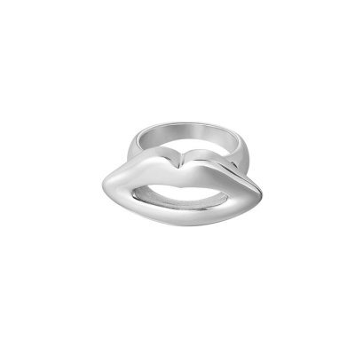 Ring mond - zilver