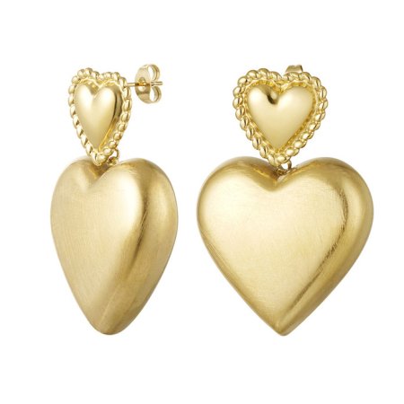 Oorbellen Hartjes Goud Oorbellen Hartjes Goud