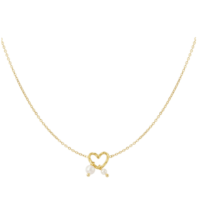 Ketting parel love - goud