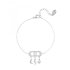Bungels Chunky armband Zilver